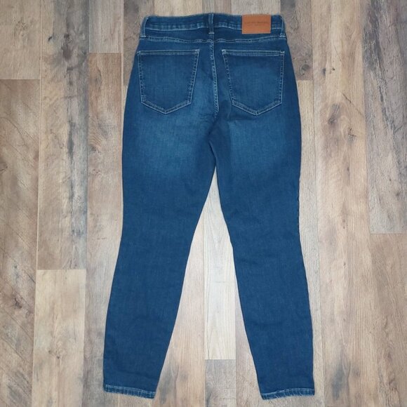 Lucky Brand Jeans Women 6/28 Blue Bridgette Skinny Dark Denim Ankle Stretch - Picture 12 of 16